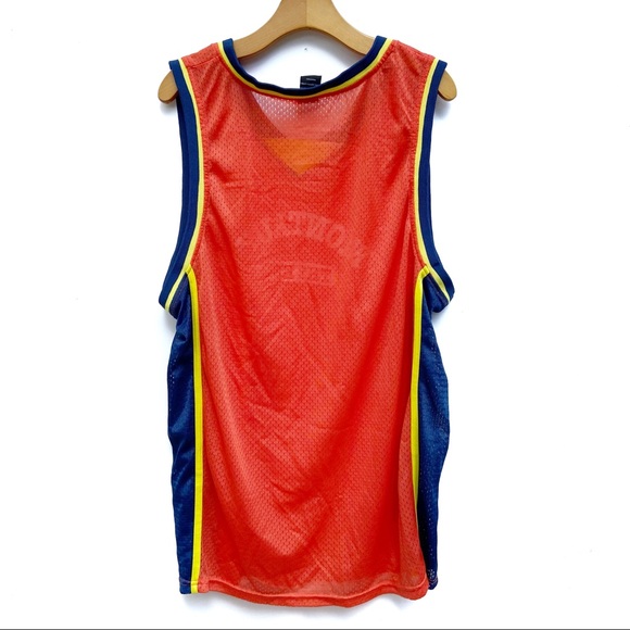Y2K 2000s MONTAUK The End Basketball Jersey - Picture 3 of 6